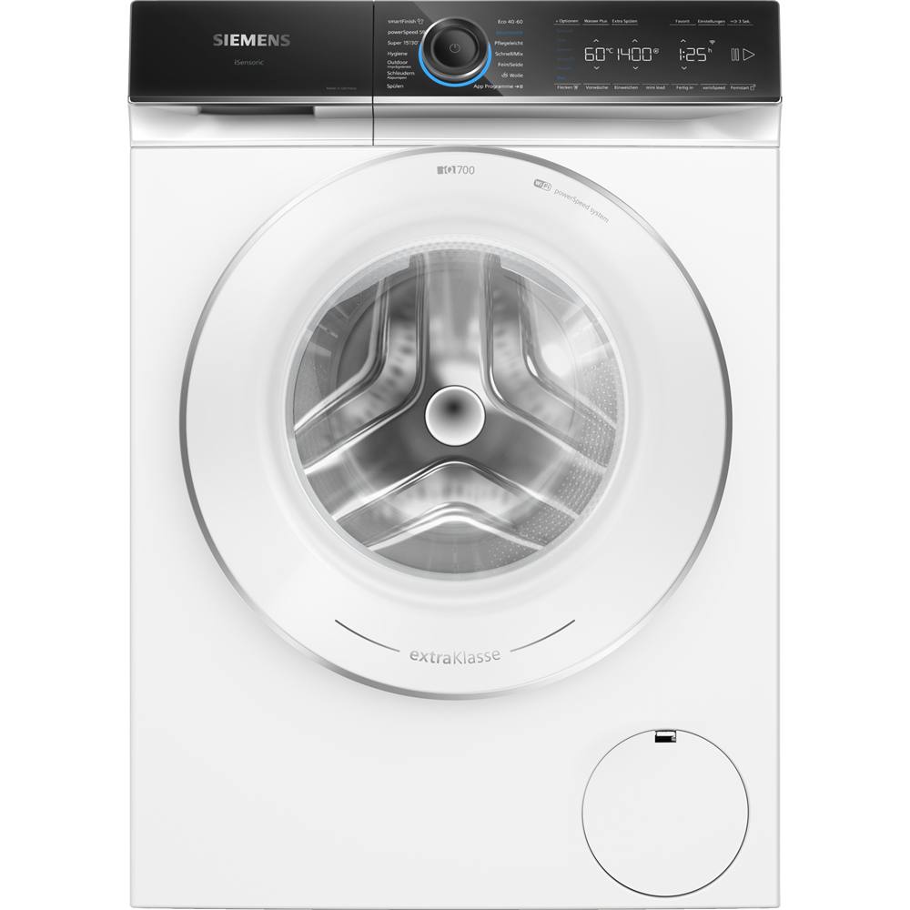 WG44B2090 iQ700, Waschmaschine, Frontlader, 9 kg, 1400 U/min.